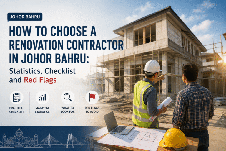 How to Choose a Renovation Contractor in Johor Bahru