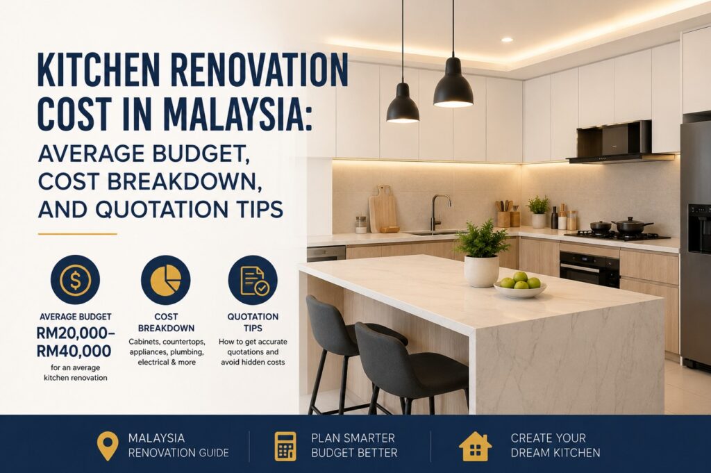 Kitchen Renovation Cost in Malaysia